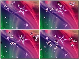 星星装饰视频素材