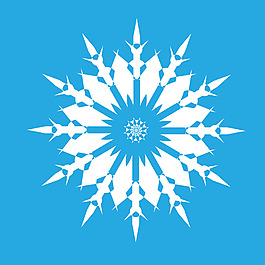 雪花矢量素材