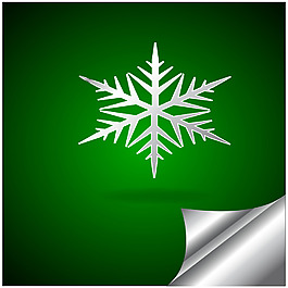 雪花矢量素材