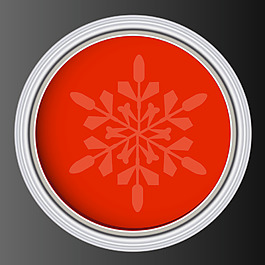 創(chuàng)意雪花矢量素材