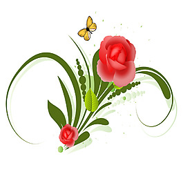 花朵矢量素材