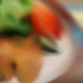抽象模糊食物多彩矢量背景