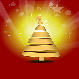 卡通精美紅色經(jīng)典圣誕矢量素材