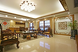 精致風(fēng)室內(nèi)設(shè)計客廳效果圖JPG源文件