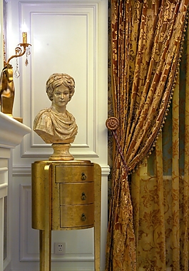 欧式奢华精美风格客厅别墅效果图设计