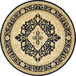 古典經(jīng)典圓形地毯