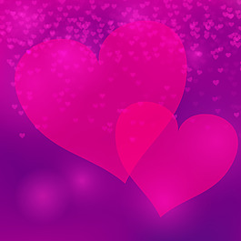 粉紅色心情人節背景矢量素材