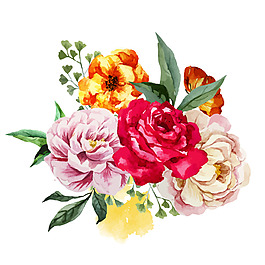 小清新創(chuàng)意歐美花紋促銷商業(yè)海報EPS模板