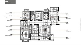 #8;室內(nèi)設計家裝戶型平面圖