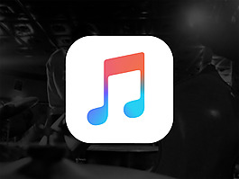 蘋果音樂應用圖標sketch素材