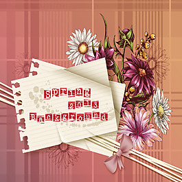 卡通向日葵矢量素材