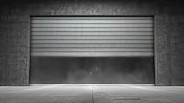 大門(mén)打開(kāi)變換空間中循環(huán)視頻素材