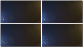 宇宙光斑泄漏鏡頭與散景效果動(dòng)畫