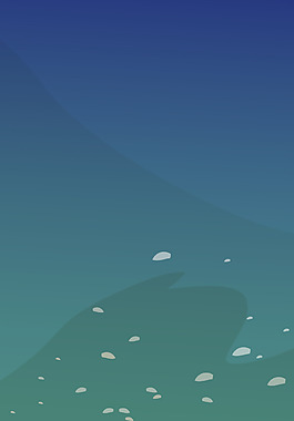 夏季沙滩易拉宝矢量背景素材