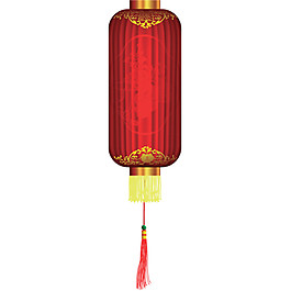 時(shí)尚紅色燈籠元素