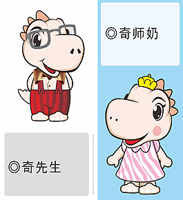 奇寶樂園卡通形象設計