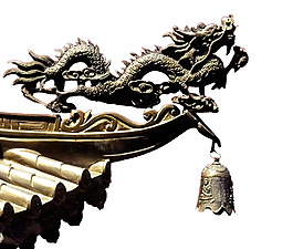 中式復(fù)古屋檐元素