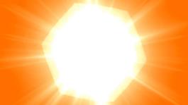 橙黃光暈擴(kuò)散變換特效視頻素材