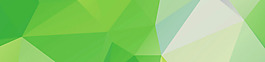 綠色幾何三角淘寶全屏banner背景