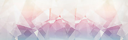 唯美紅色三角淘寶全屏banner背景