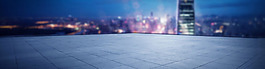 藍(lán)色建筑廣場(chǎng)淘寶全屏banner背景