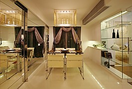 簡(jiǎn)約風(fēng)室內(nèi)設(shè)計(jì)餐廳效果圖源文件