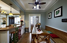 室內(nèi)餐廳沙發(fā)效果圖