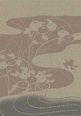 简约花式布纹背景图