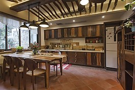 歐式簡約風(fēng)室內(nèi)設(shè)計餐廳效果圖