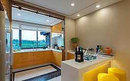 簡約風(fēng)室內(nèi)設(shè)計廚房墻壁效果圖