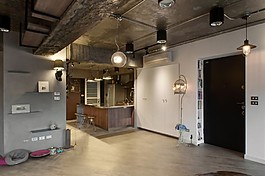 簡約工業(yè)風(fēng)室內(nèi)設(shè)計廚房吊燈效果圖