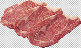 新鮮的瘦肉片免摳png透明圖層素材