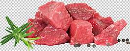 瘦肉圖片免摳png透明圖層素材
