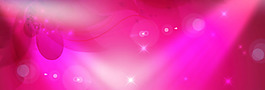 夢(mèng)幻紅色花朵淘寶全屏banner背景