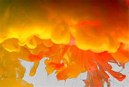 橙色液體動態(tài)視頻素材