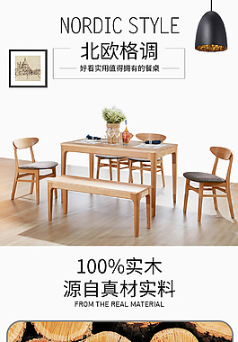淘寶天貓餐桌詳情頁細節(jié)描述模板