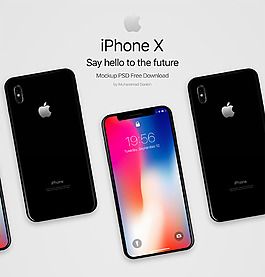 iphoneX蘋果手機樣機