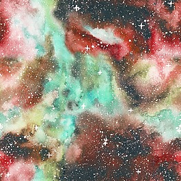 迷幻星空背景素材