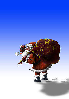 網(wǎng)頁(yè)圣誕節(jié)圣誕老人海報(bào)廣告素材