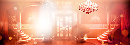 夢幻燈光淘寶全屏banner背景
