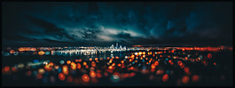紅色燈光夜晚淘寶全屏banner背景