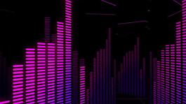 立體色塊旋轉(zhuǎn)延伸變換循環(huán)視頻素材