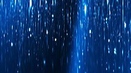 炫彩天空藍(lán)白光粒子雨動(dòng)態(tài)視頻素材