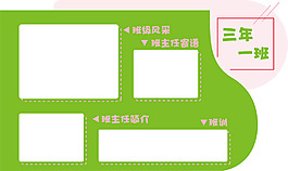 班級全家福展板