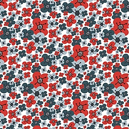 創(chuàng)意碎花底紋紅色填充背景