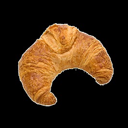創(chuàng)意牛角透明面包素材