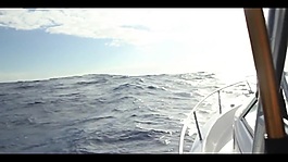 實拍海上航行視頻