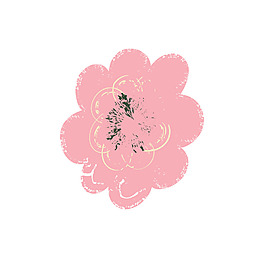 卡通花朵矢量裝飾素材