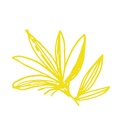 黃色葉子矢量裝飾素材