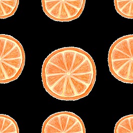 橙子水果填充背景素材